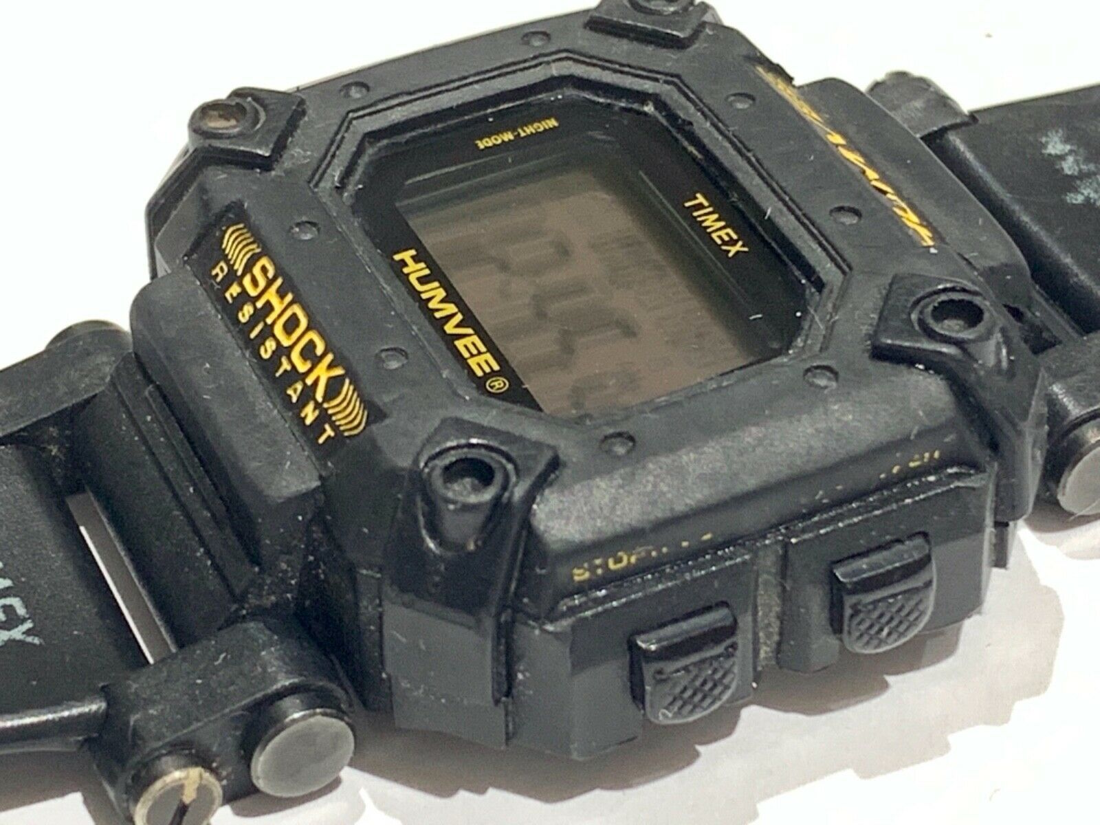 Vintage Ultra Rare Timex Humvee 745 G8 Indiglo Digital Watch 200M 