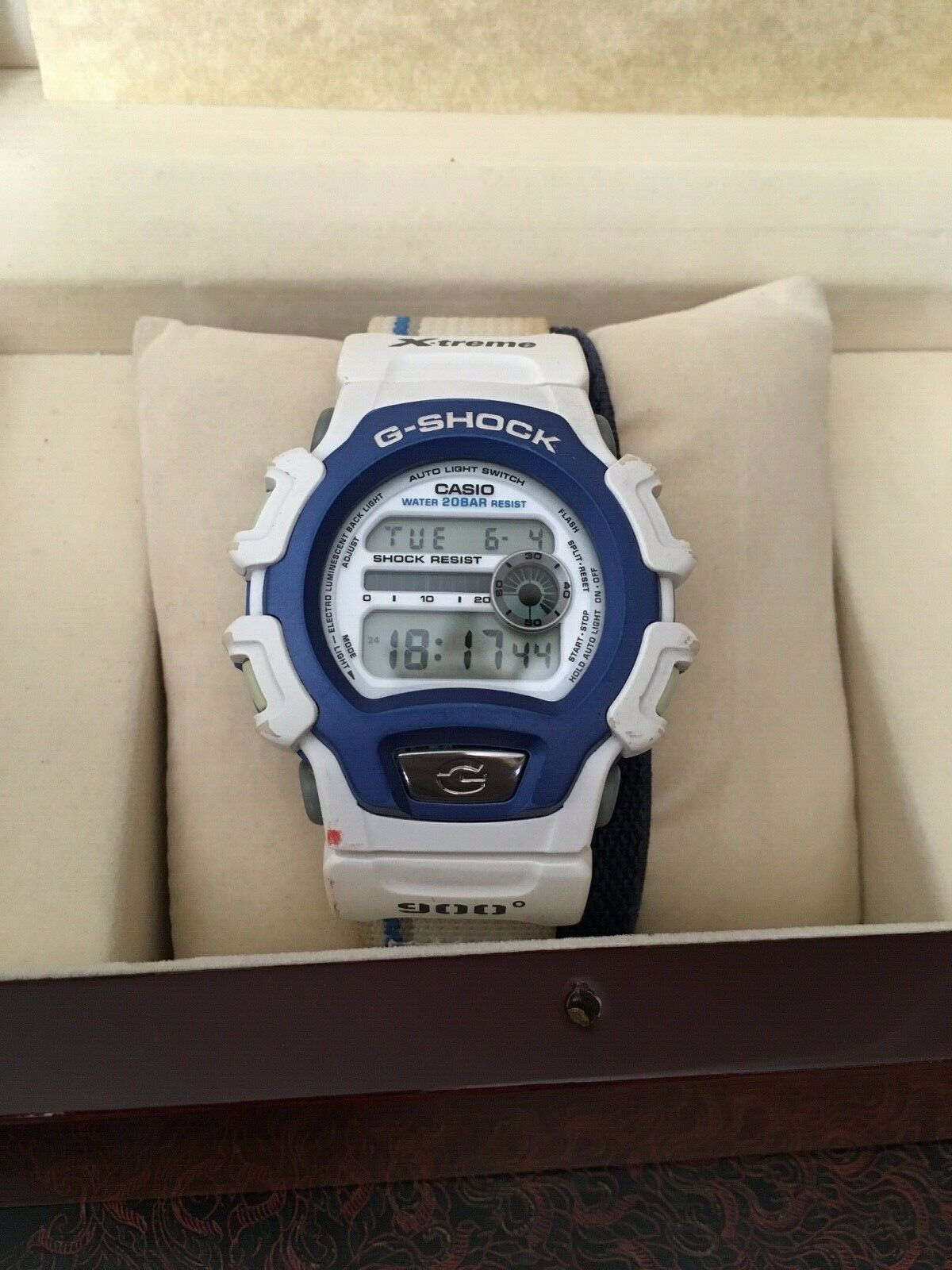 Casio Snowboard G-Shock DW-004 X-treme Module 1826 Velcro Strap