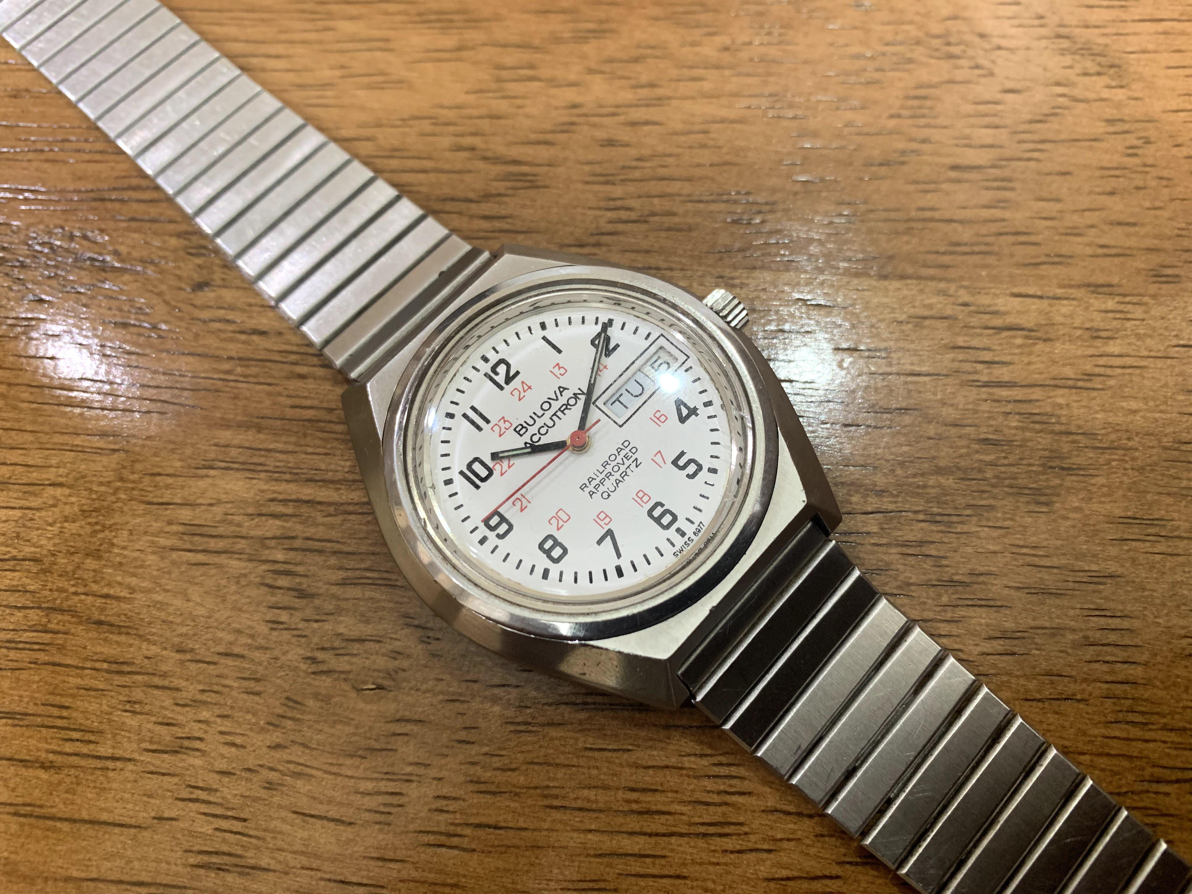 bulova railroad watch