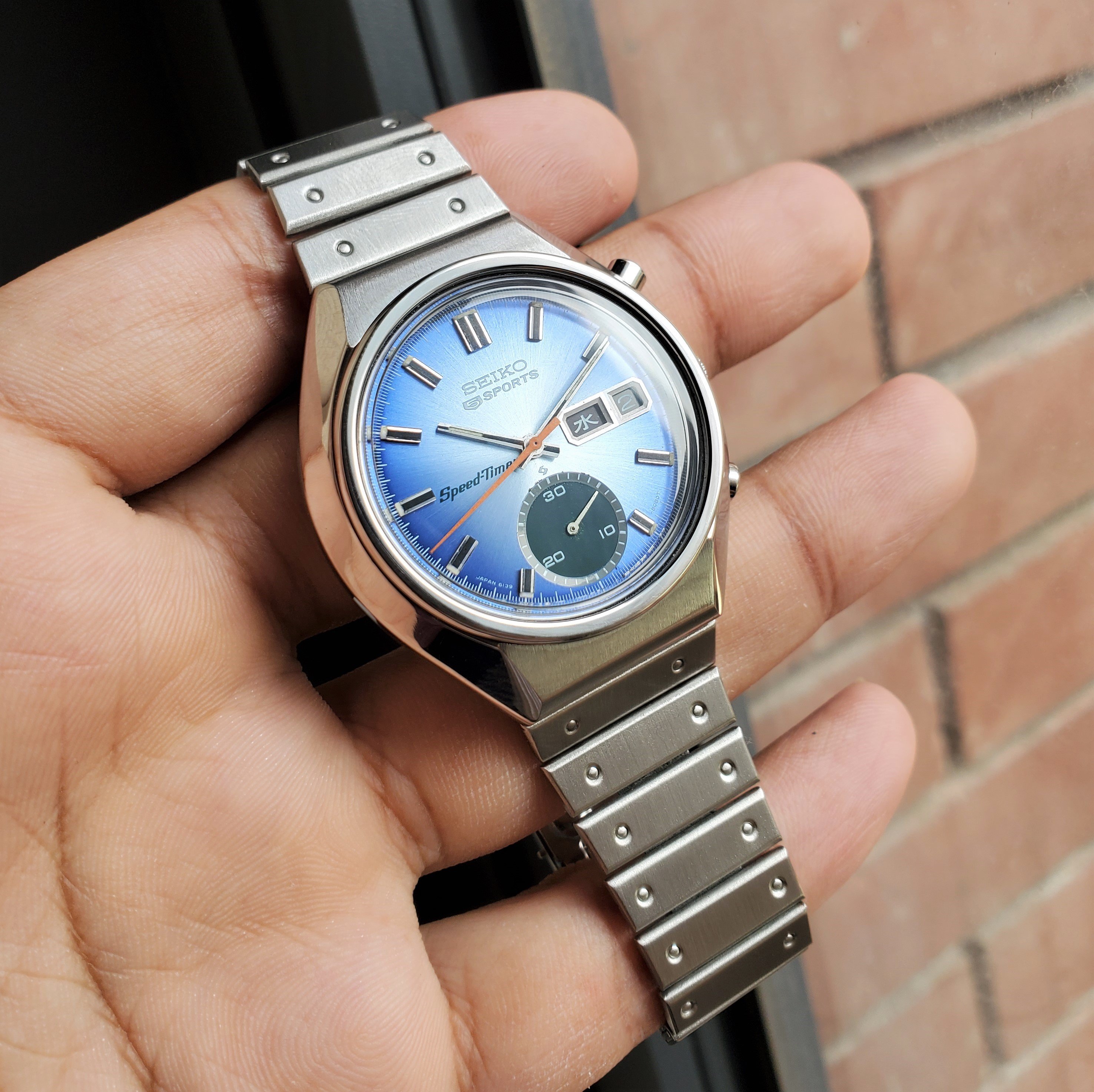 699 USD] FS: Seiko Blue Speedtimer 1974 JDM Chronograph SERVICED 6139-8040  Chronograph Watch | WatchCharts