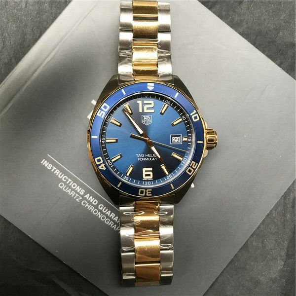 TAG HEUER FORMULA 1 WAZ1120.BB0879 Men's watch Two tone 41mm Quartz | WatchCharts