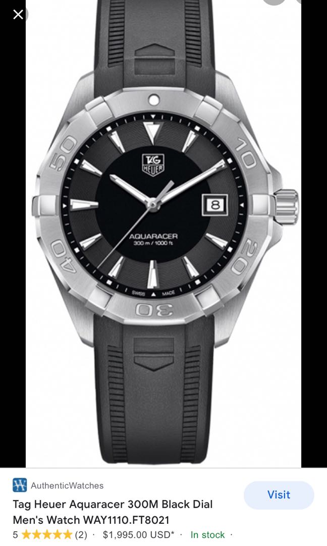 TAG Heuer Aquaracer 300M Quartz 40.5 WAY1110