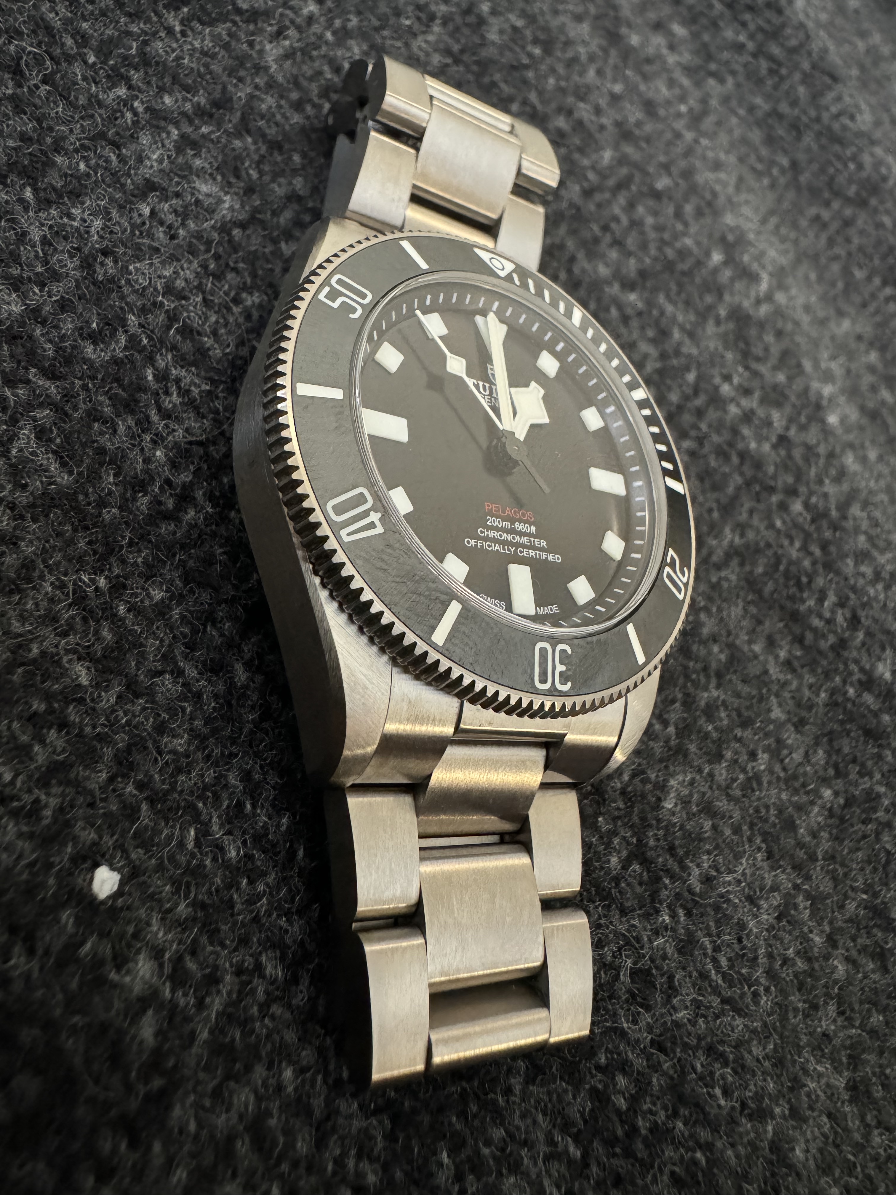 Tudor black hot sale pelagos v6f