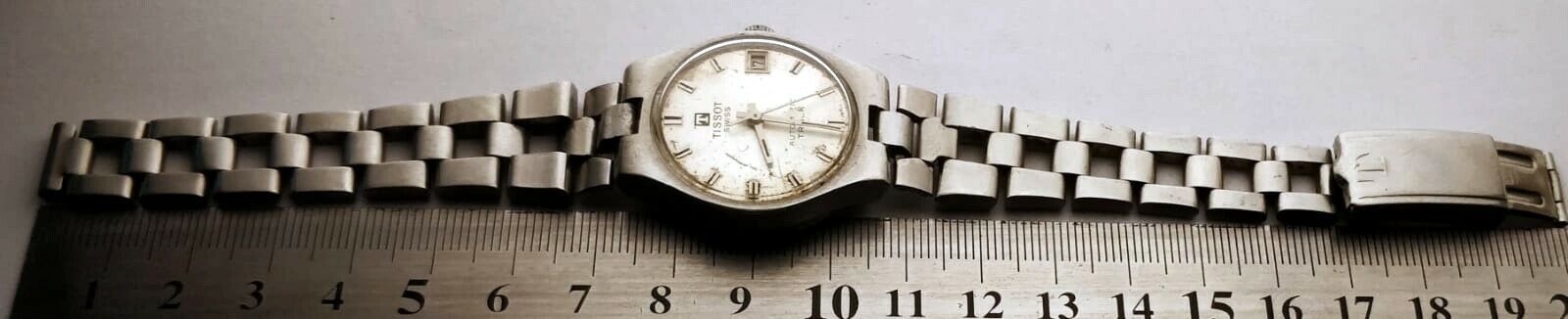 VINTAGE TISSOT TRACK St.Steel Mechanical Automatic MEN S Swiss