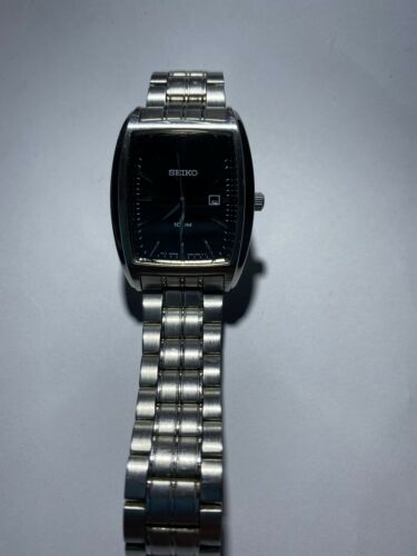 純 Seiko Brightz SAGZ077 Radio wave control 10 Bar Black Silver
