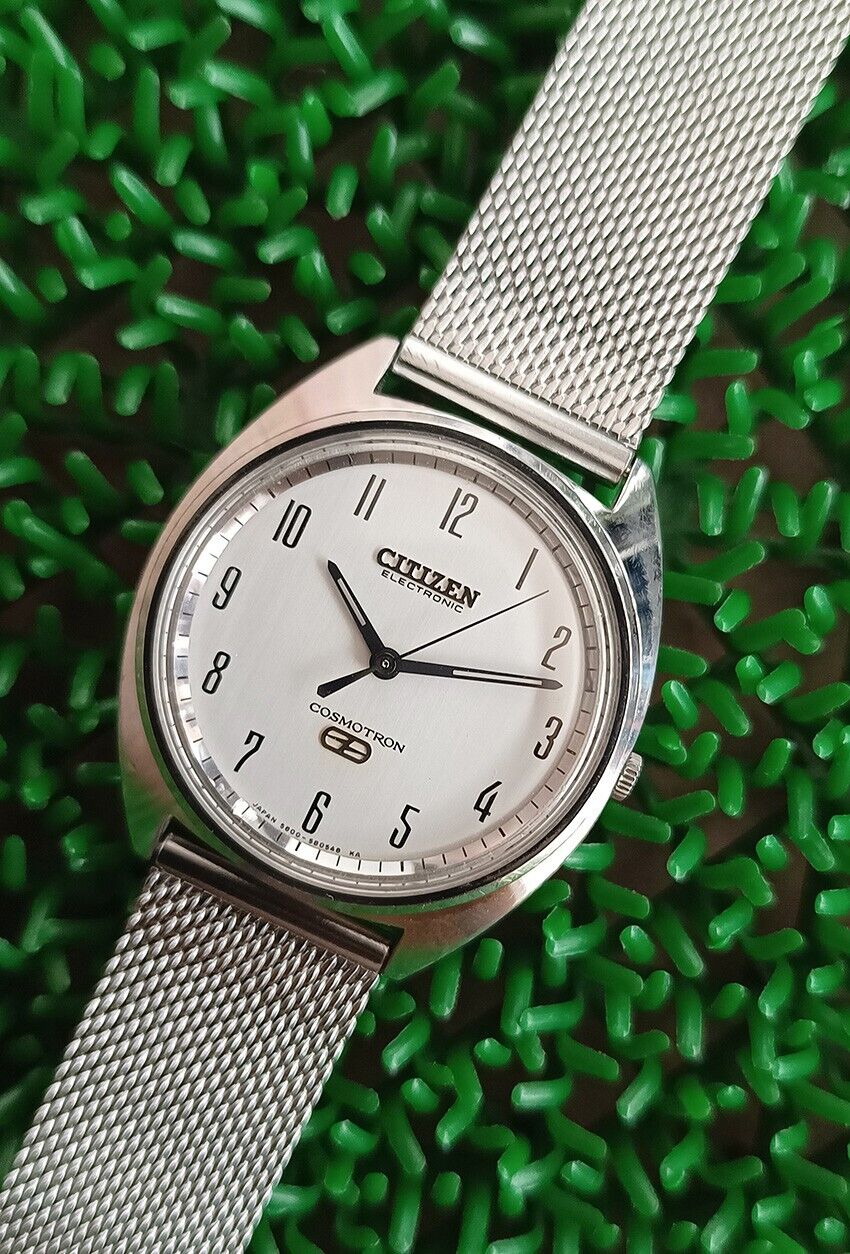 RARE VINTAGE CITIZEN COSMOTRON CAL.5800 ARABIC DIAL ELECTRONIC