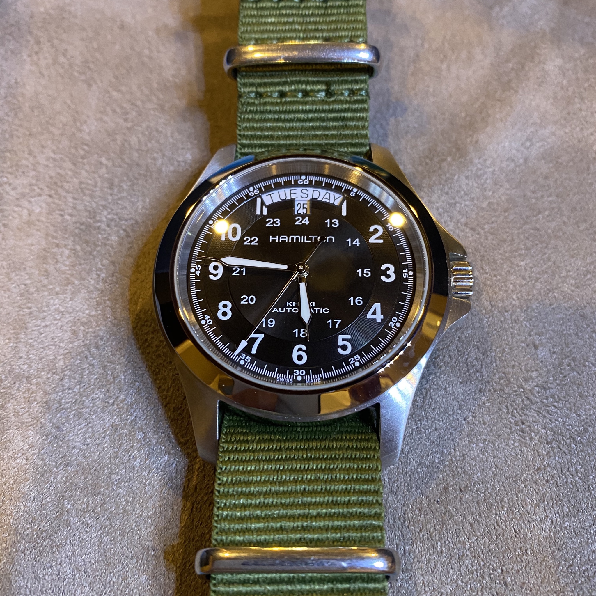 hamilton khaki nato