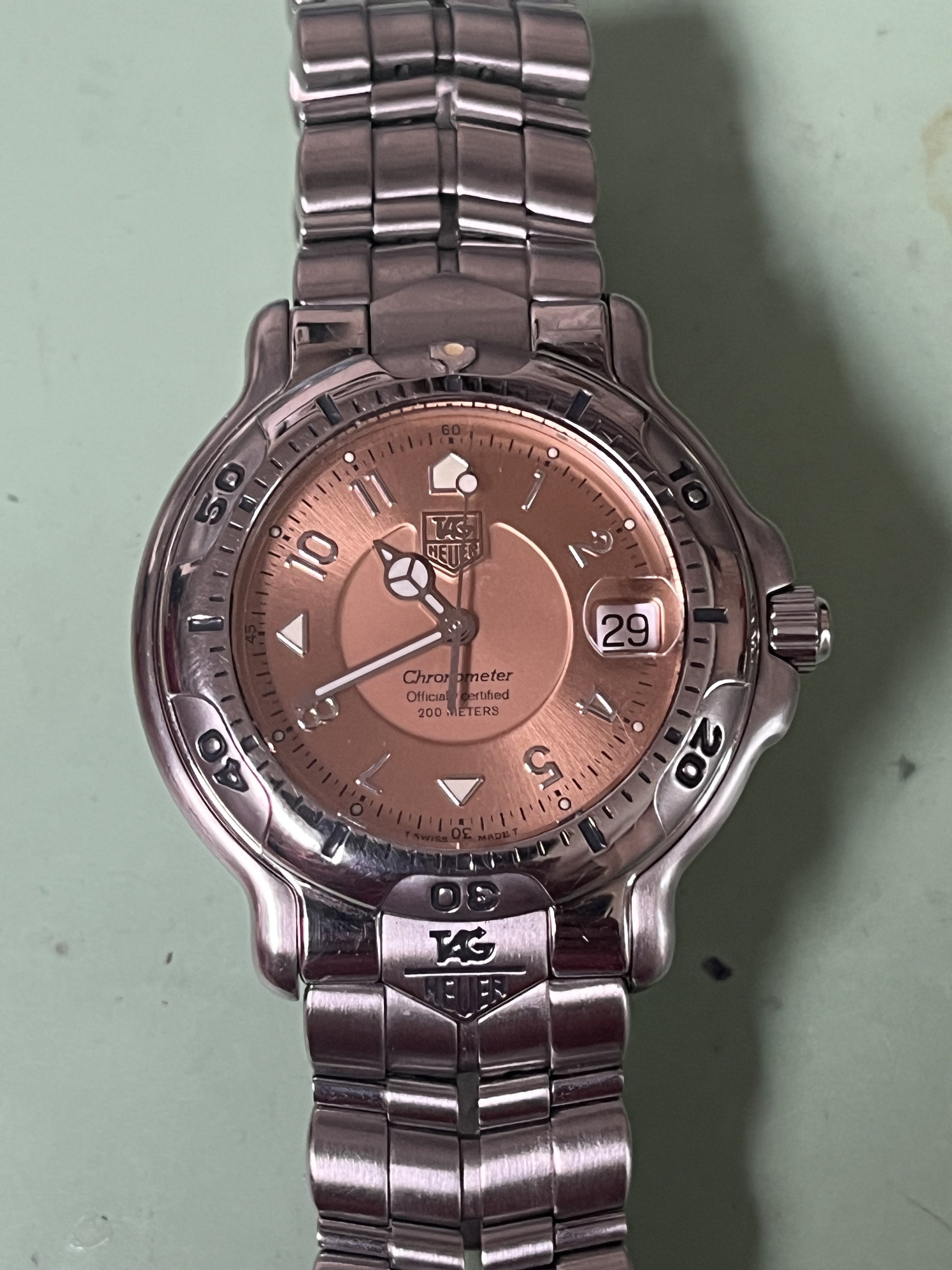 400 USD Tag Heuer 6000 WH5115 K1 Copper Face WatchCharts