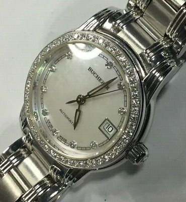 Carl F. Bucherer Archimedes Unisex 38mm Steel Diamond Dial Selling