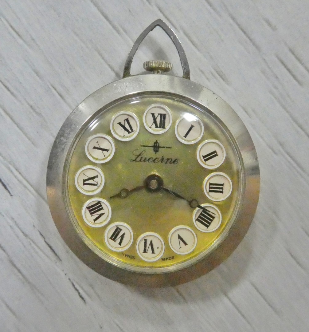 Vintage lucerne outlet pocket watch