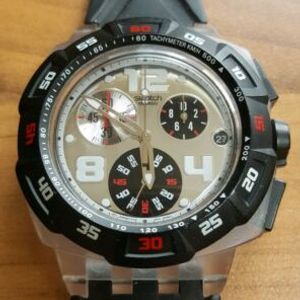スウォッチ　la follejournee 2008 Swatch 2008 Legendary Eagle SUIK400 Chronograph Watch