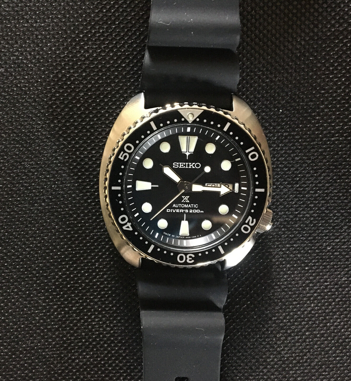 Seiko Srpe93 Turtle Automatic Divers Watch 200m Silicone Watchcharts Marketplace 6077