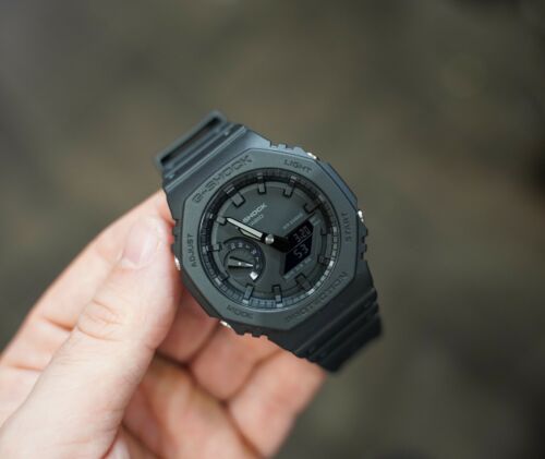 Casio G Shock Wrist Watch for Men, Black - GA21001A1JF