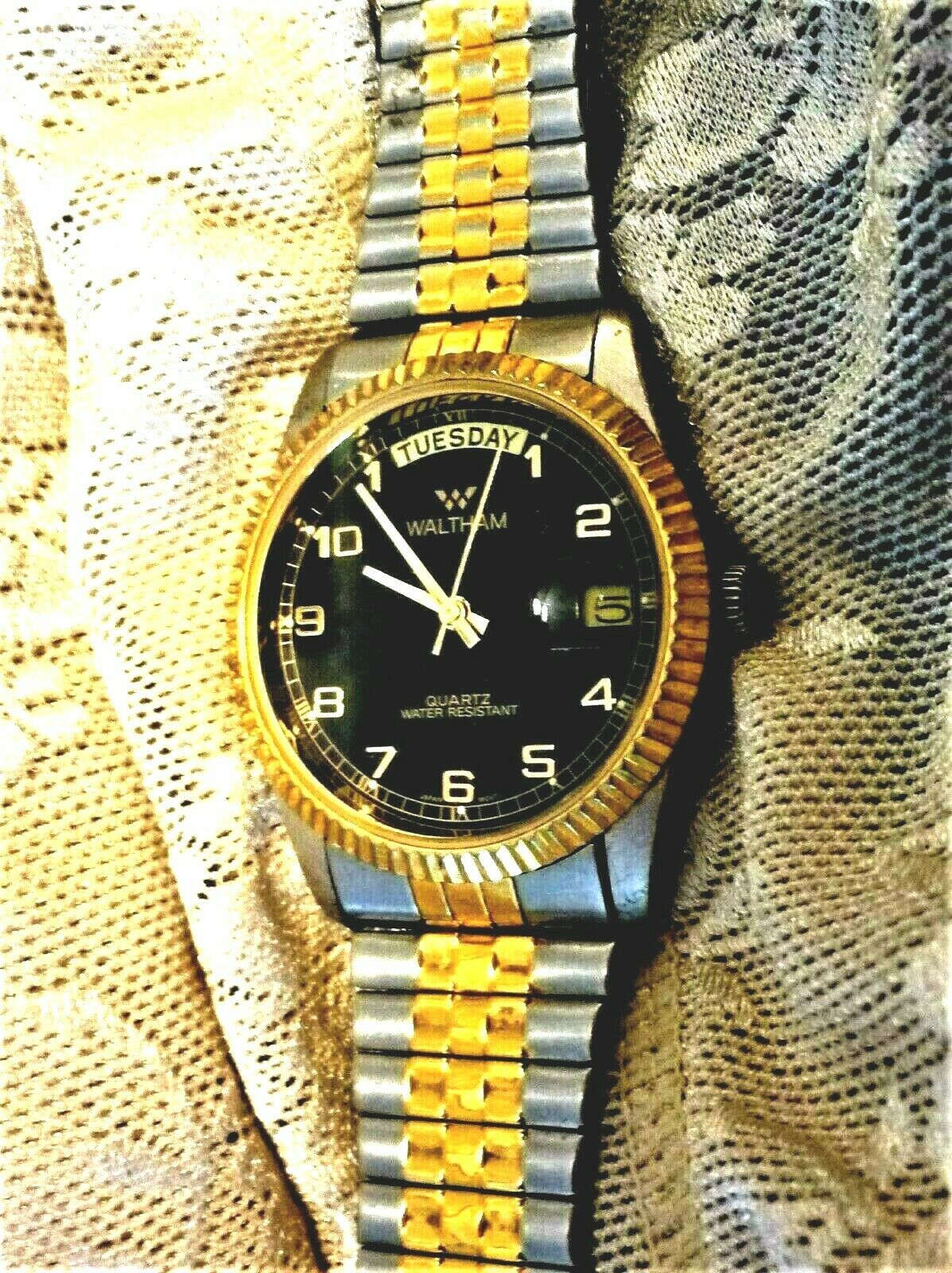 WALTHAM QUARTZ XK034 098 6m55 SR621SW (Needs battery and solution