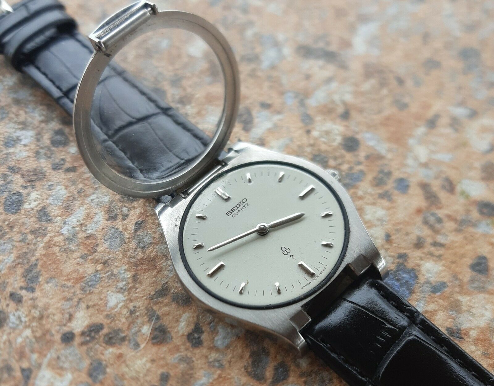 Yahoo!オークション 【超貴重】SEIKO セイコー 7518-8000 視覚障碍者用 