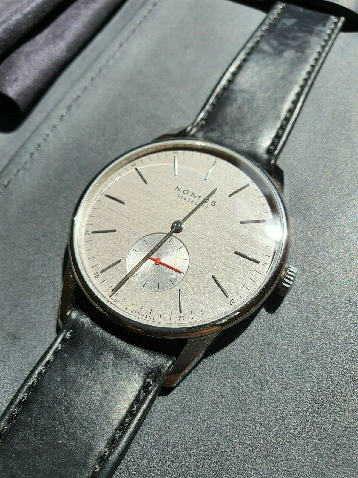 Nomos Orion Neomatik 39 Silvercut (342) Market Price | WatchCharts