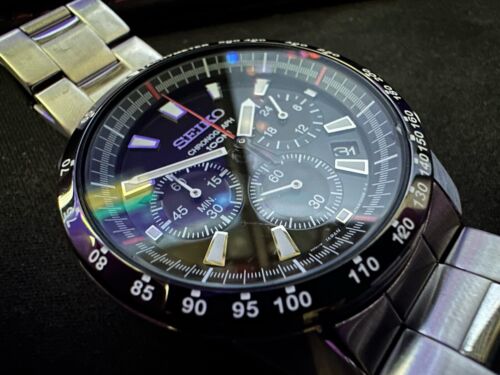 Seiko Chronograph Watch SSB031 - 6763-0000 - KSN8T6C | WatchCharts