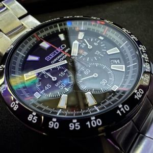 Seiko Chronograph Watch SSB031 - 6763-0000 - KSN8T6C | WatchCharts
