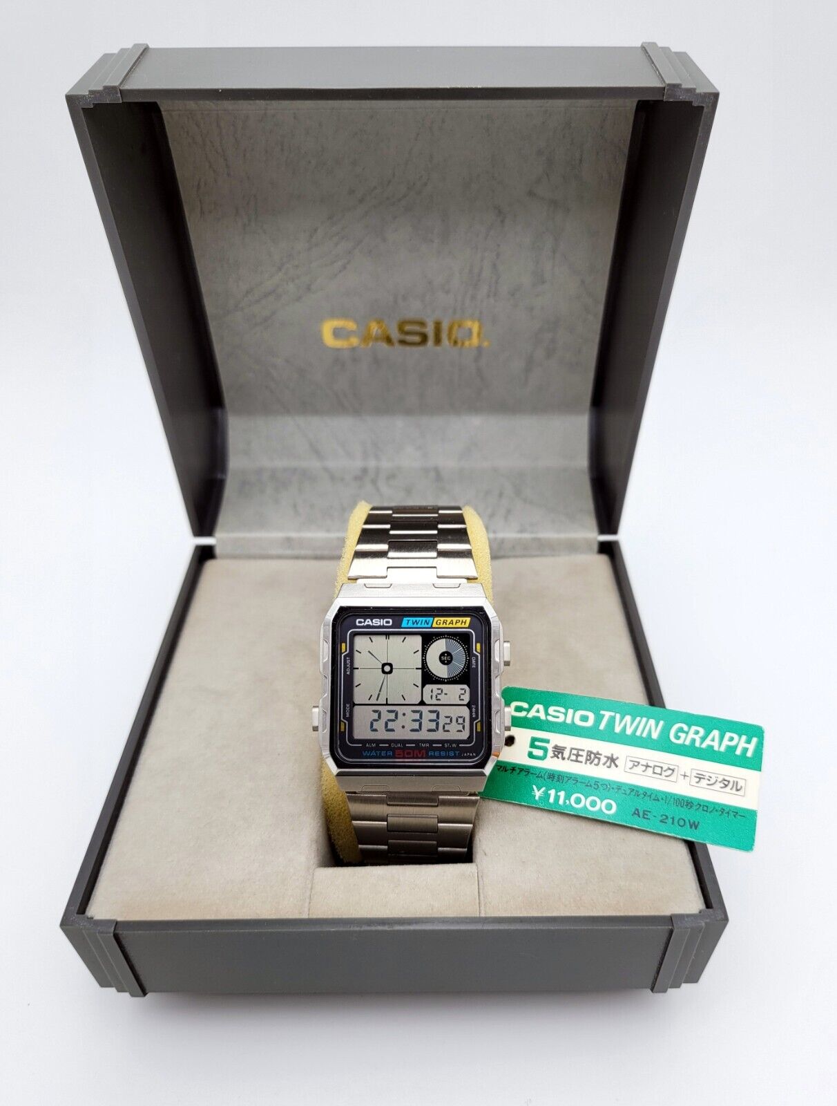 Casio AE-210W Twin Graph Watch (NOS) | WatchCharts Marketplace