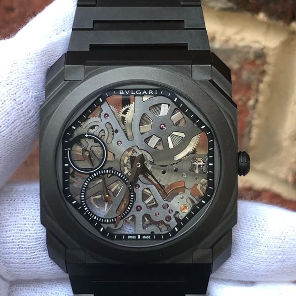 FS:Bulgari Octo Finissimo Extra Thin Skeleton 103010 Titanium / DLC |  WatchCharts