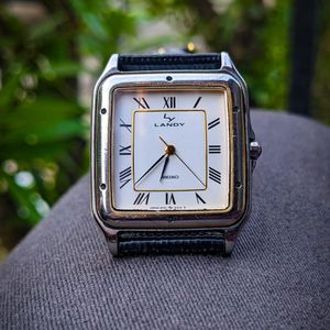 WTS] JDM Seiko Landy 5p31-5200 tank style vintage dress watch in
