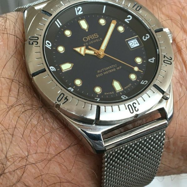 Oris B 7401 Swiss automatic diver's watch | WatchCharts Marketplace