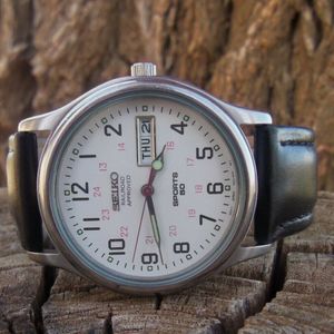 Rare Vtg Men's Seiko Sports 50 Railroad Approved Watch 7N43-9A00 Excellent  Cond | WatchCharts