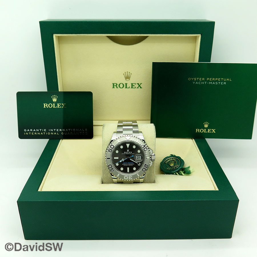 FS NIB Rolex 126622 YACHTMASTER STAINLESS STEEL SLATE DIAL