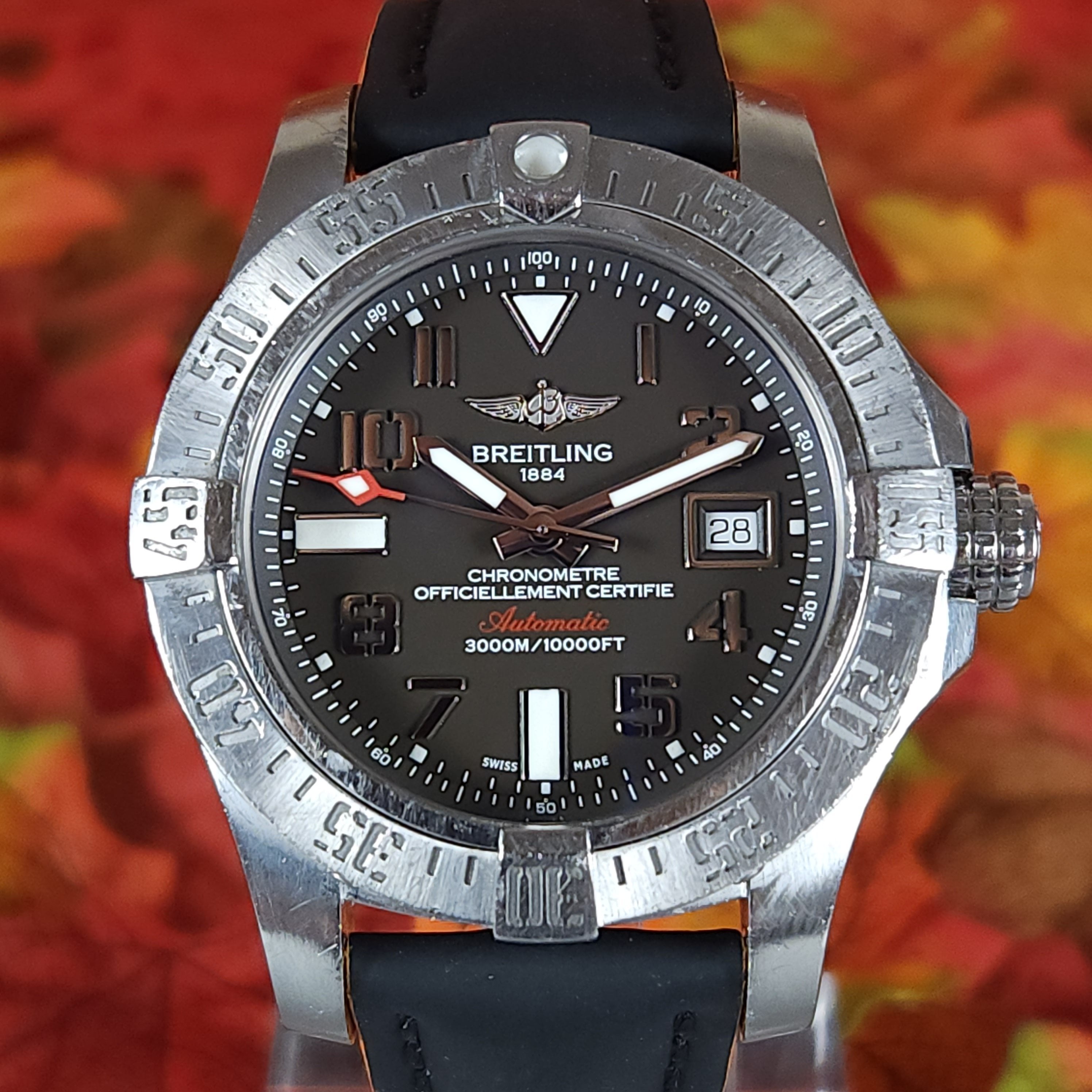 Breitling Watches Avenger II Seawolf For Sale WatchCharts CA