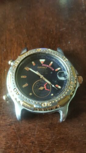 SEIKO SPORTS 150 QUARTZ CHRONOGRAPH ALARM DATE MEN S WATCH 6M25