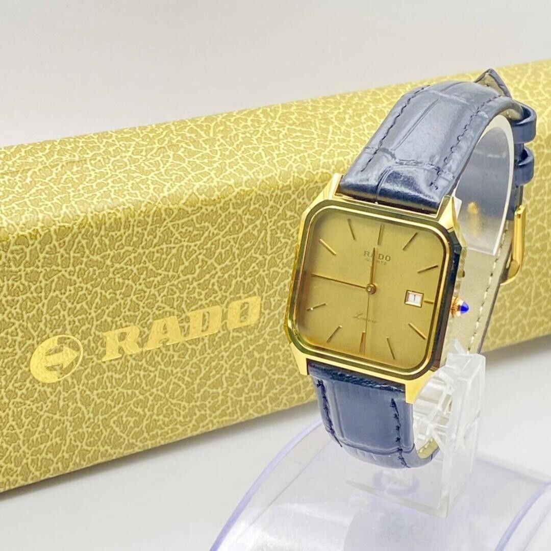 Rado Louvre 129.9519.9 Quartz Vintage Date Men's Watch Swiss Made