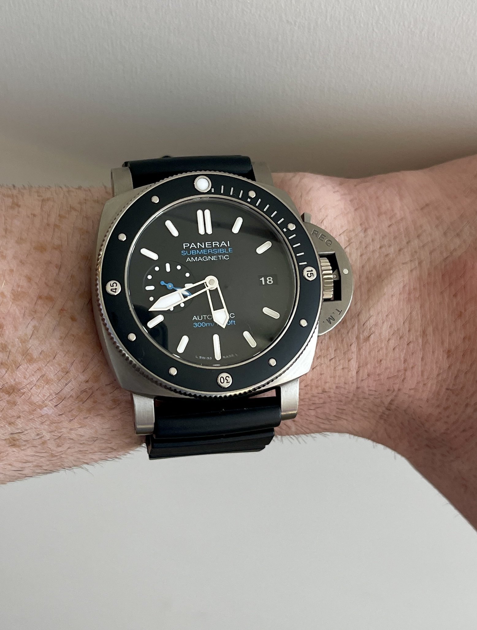 8 000 USD Panerai Submersible Amagnetic PAM01389 1389 FULL SET