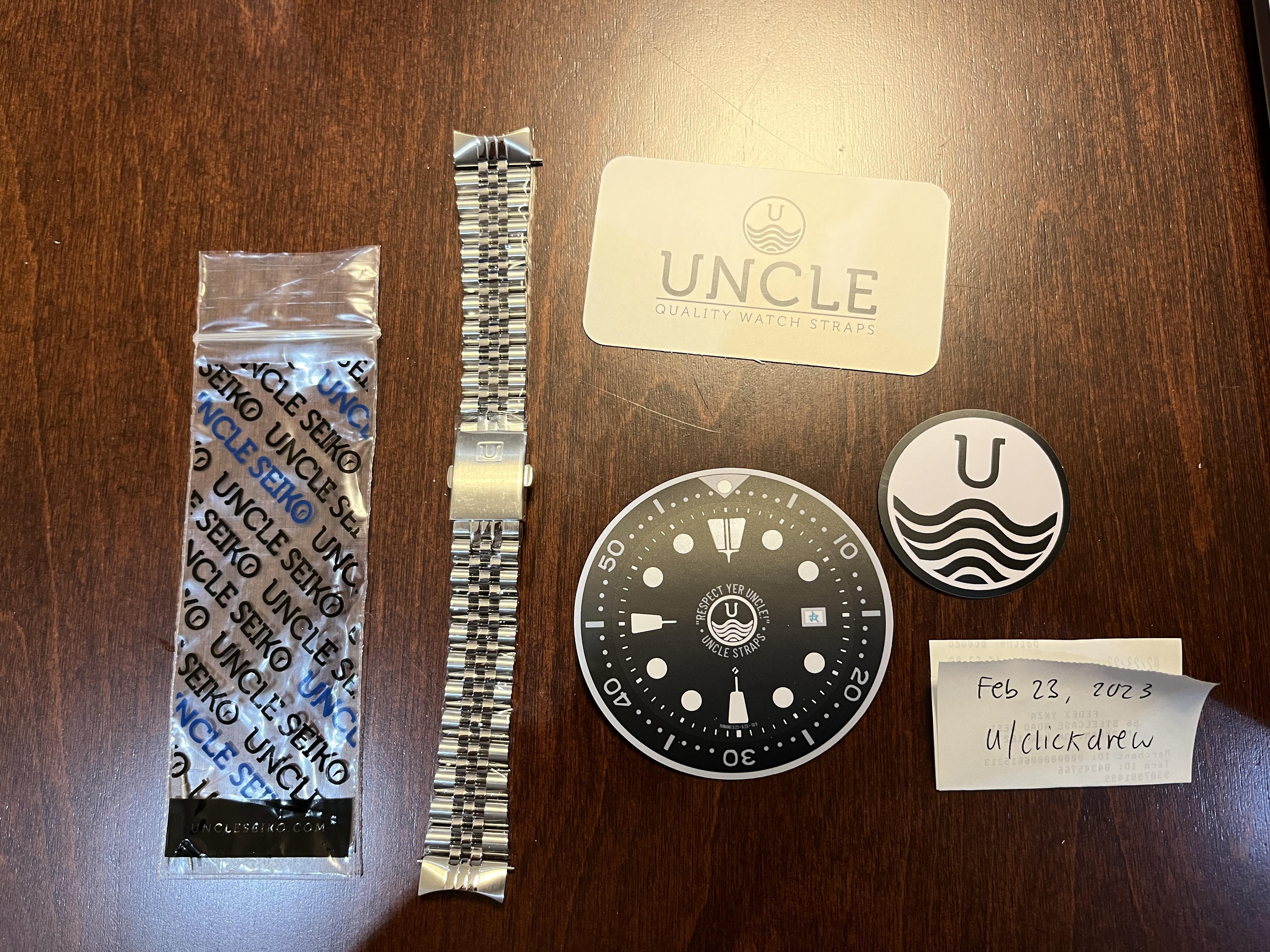 [WTS] Uncle Seiko Jubilee Bracelet for SARB017 | WatchCharts