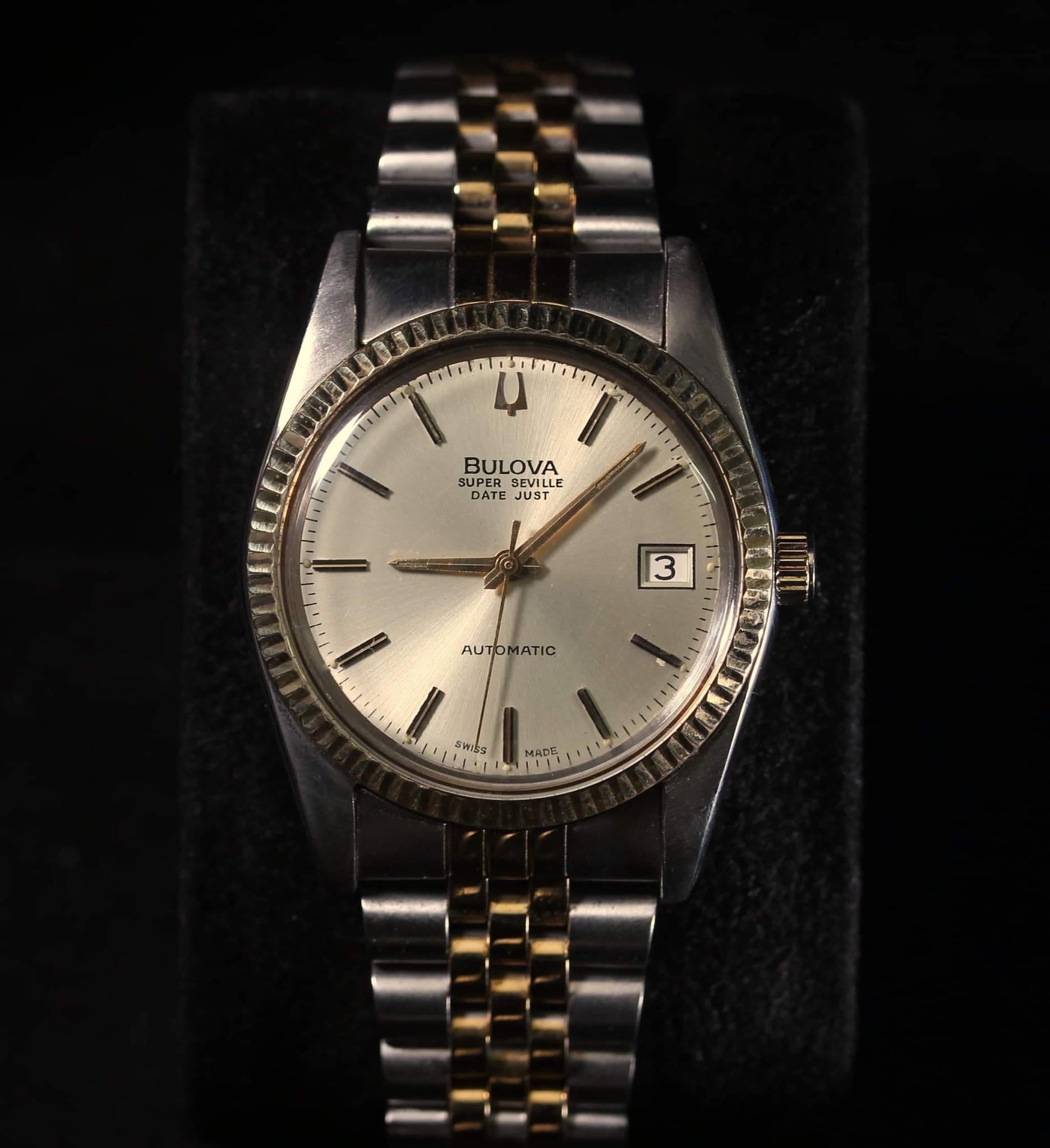 WTS Bulova Super Seville Automatic Datejust REDUCED 270 WatchCharts