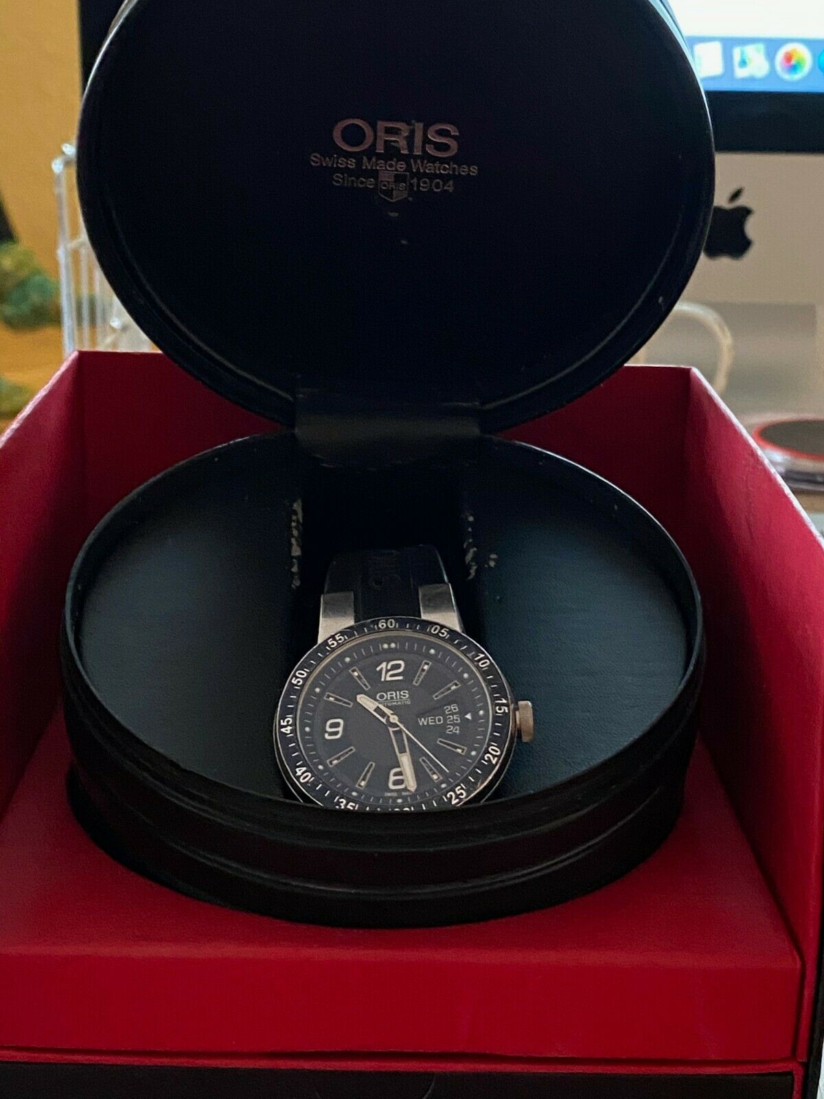 ORIS WILLIAMS F1 TEAM DAY DATE 2008 CAL.635 ETA 2836 2 REF