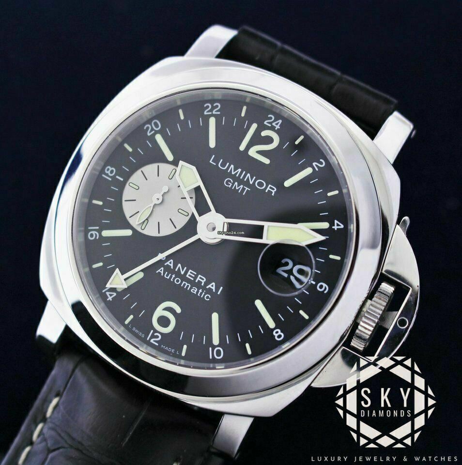 Panerai Luminor GMT Automatic PAM88 OP 6761 BB1499690 CROCODILE