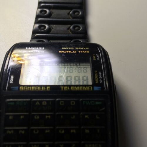 VTG Casio DBC 62 Digital Watch Calculator Databank new Battery Fully Working WatchCharts