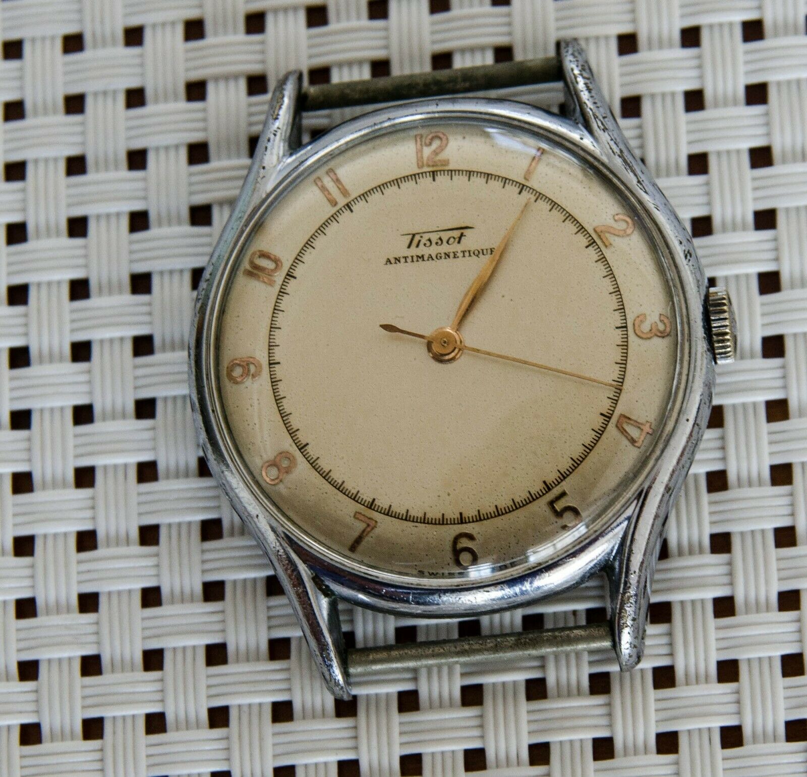 Tissot OLD Logo Vintage Year 1948 Near Mint Swiss Mechanical