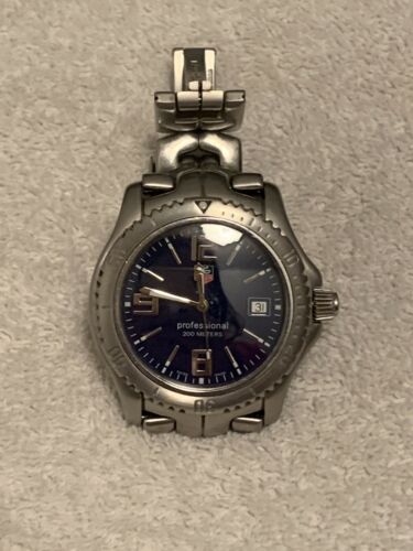 TAG HEUER LINK WT1213 0 WATCH 36MM BLUE DIAL REDUCED WatchCharts