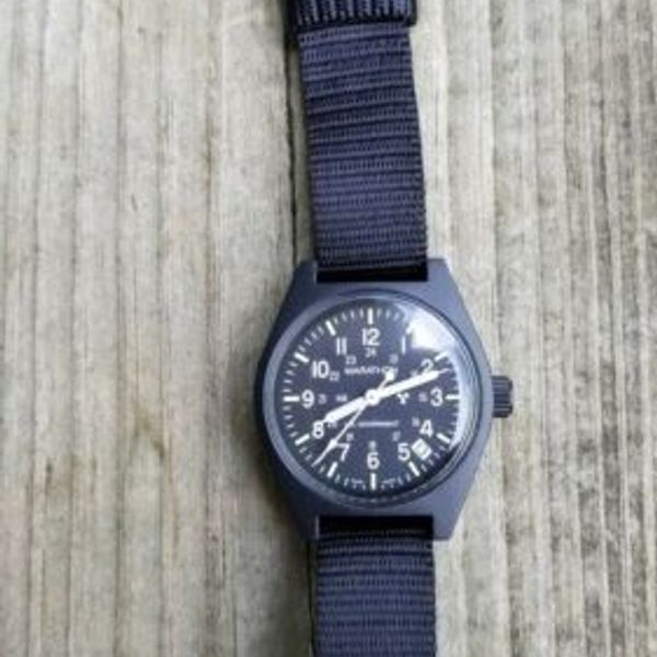 MARATHON mil-prf-46374G MILITARY watch 34mm,Swiss Made ,Cage38776