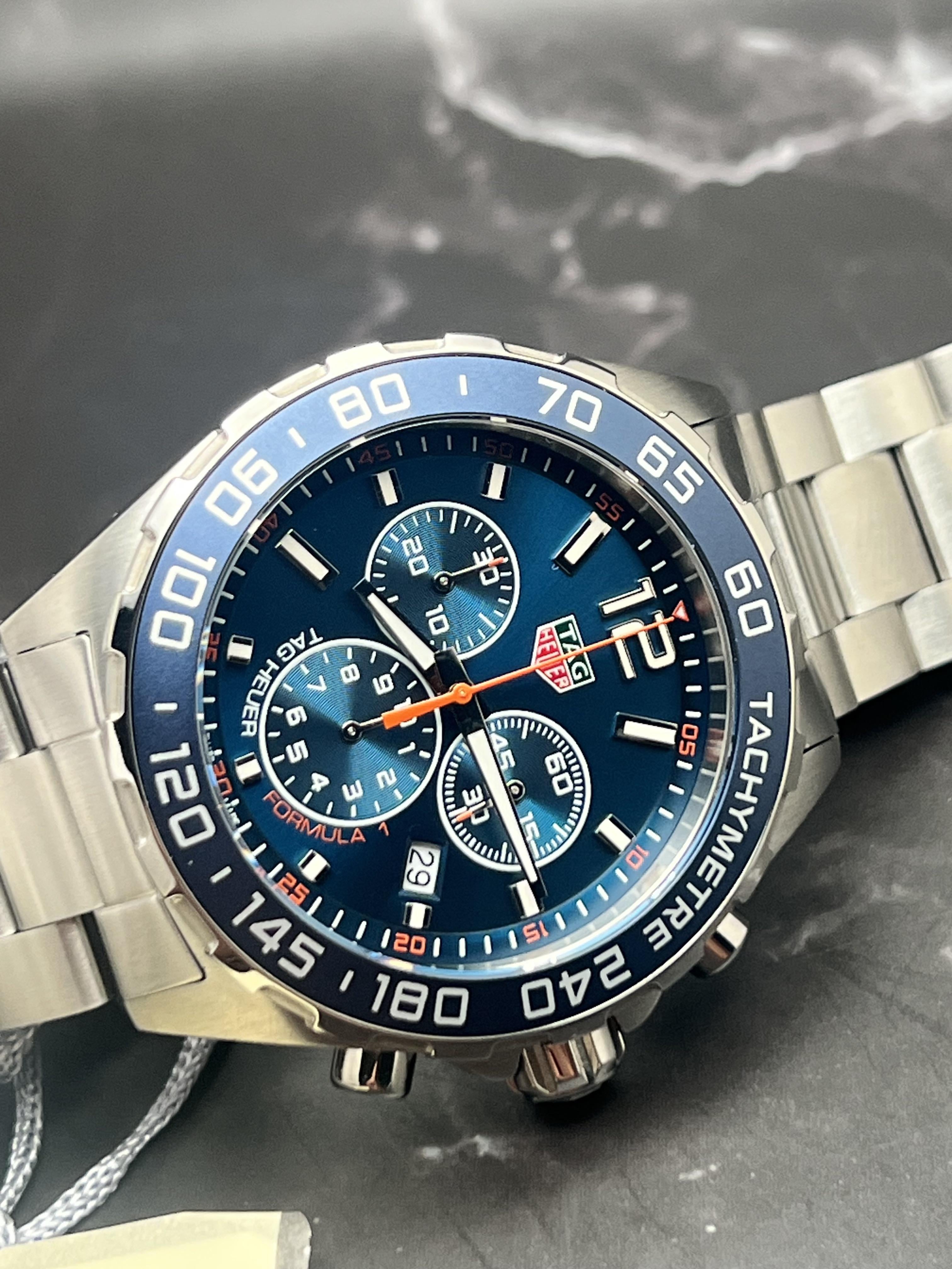 WTS Bnib Blue Tag Heuer Formula 1 Chronograph WatchCharts