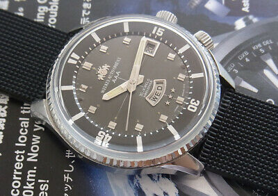 RARE VINTAGE ORIENT AAA DELUXE KING DIVER AUTOMATIC 30 JEWELS 