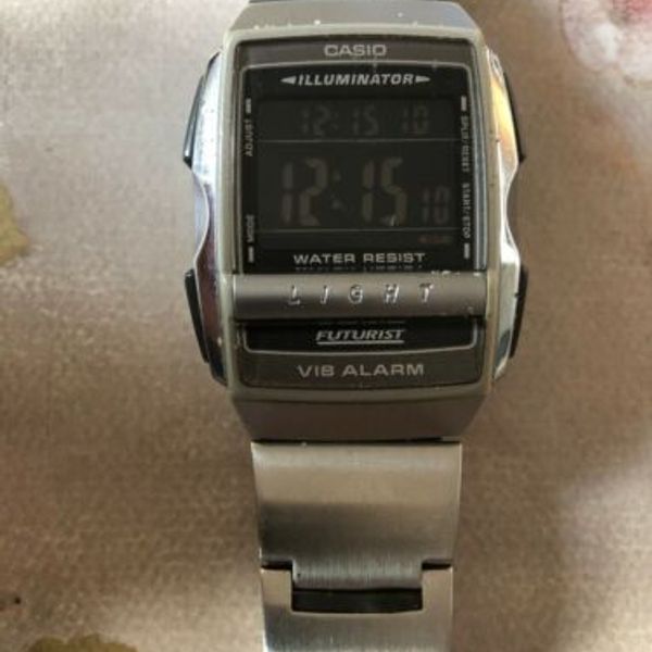 Retro Vintage Casio A220 Futurist Digital Watch. New Battery Fitted ...