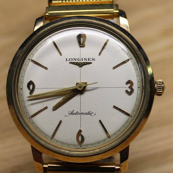 Vintage Longines Men's Automatic Watch / Gold Filled / Circa 1961 ...