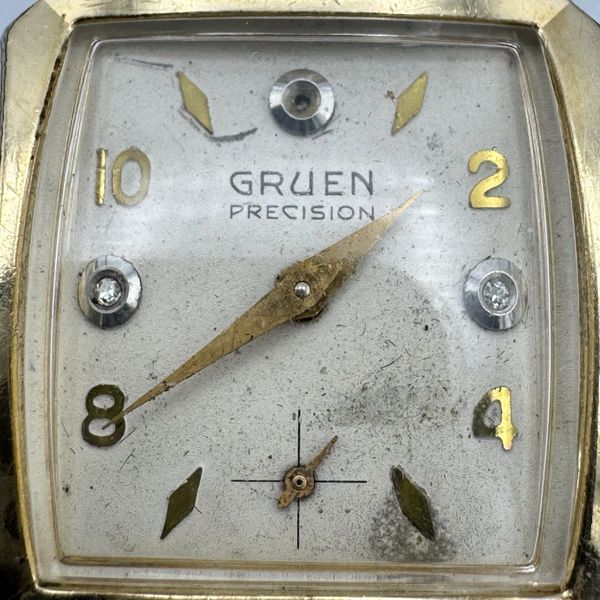Mouvement Mécanique Vintage Concord 324 - Cadran Blanc - Pour Pièces Ou Réparation