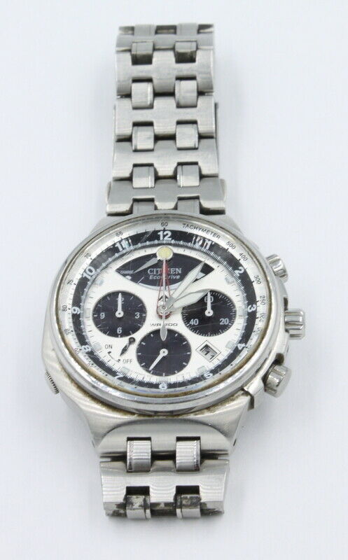 Citizen Eco Drive Calibre 2100 E210 T007058 Chrono FOR PARTS AS IS