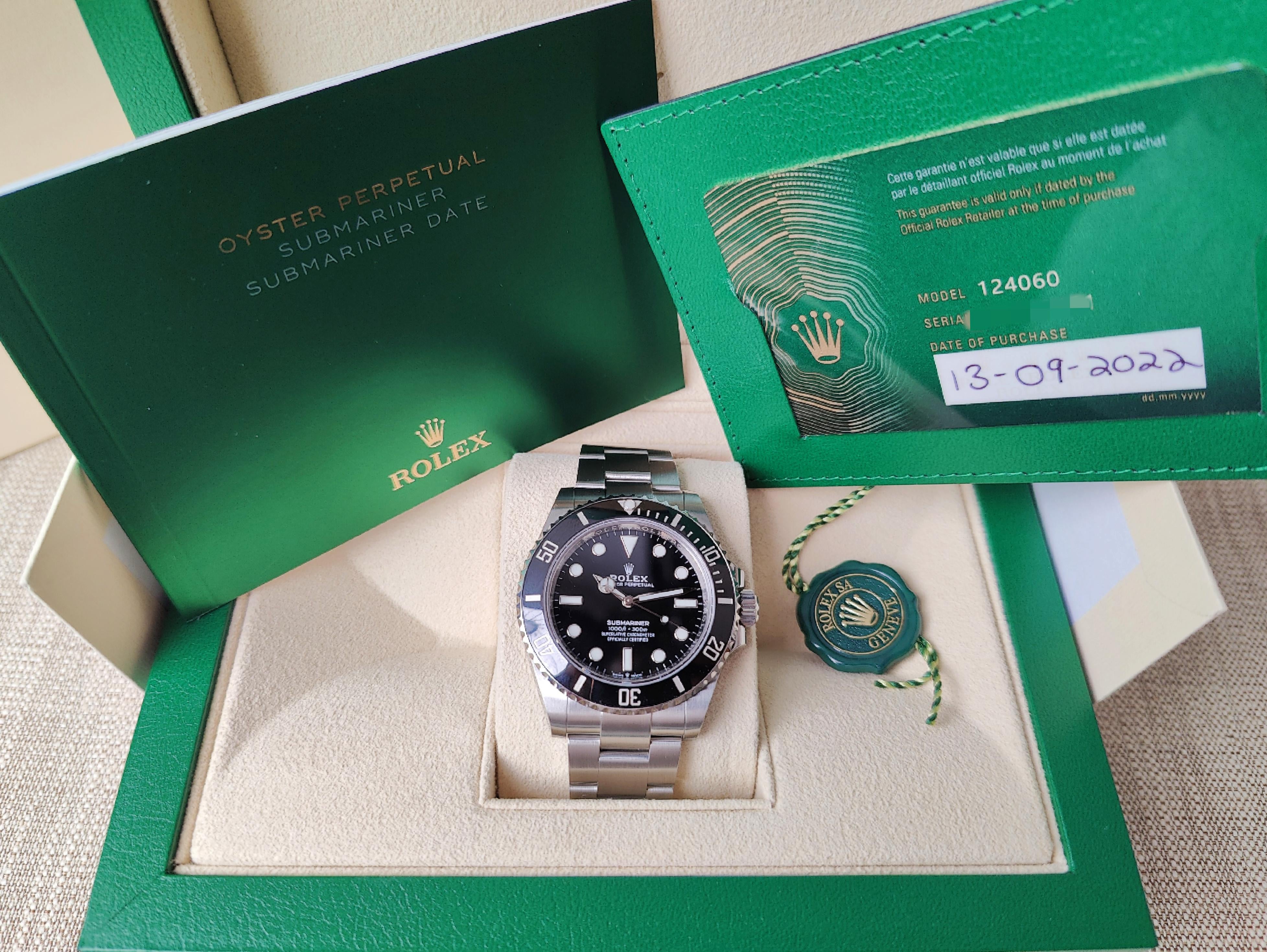 WTS] Rolex Submariner No Date 126040 - BNIB | WatchCharts Marketplace