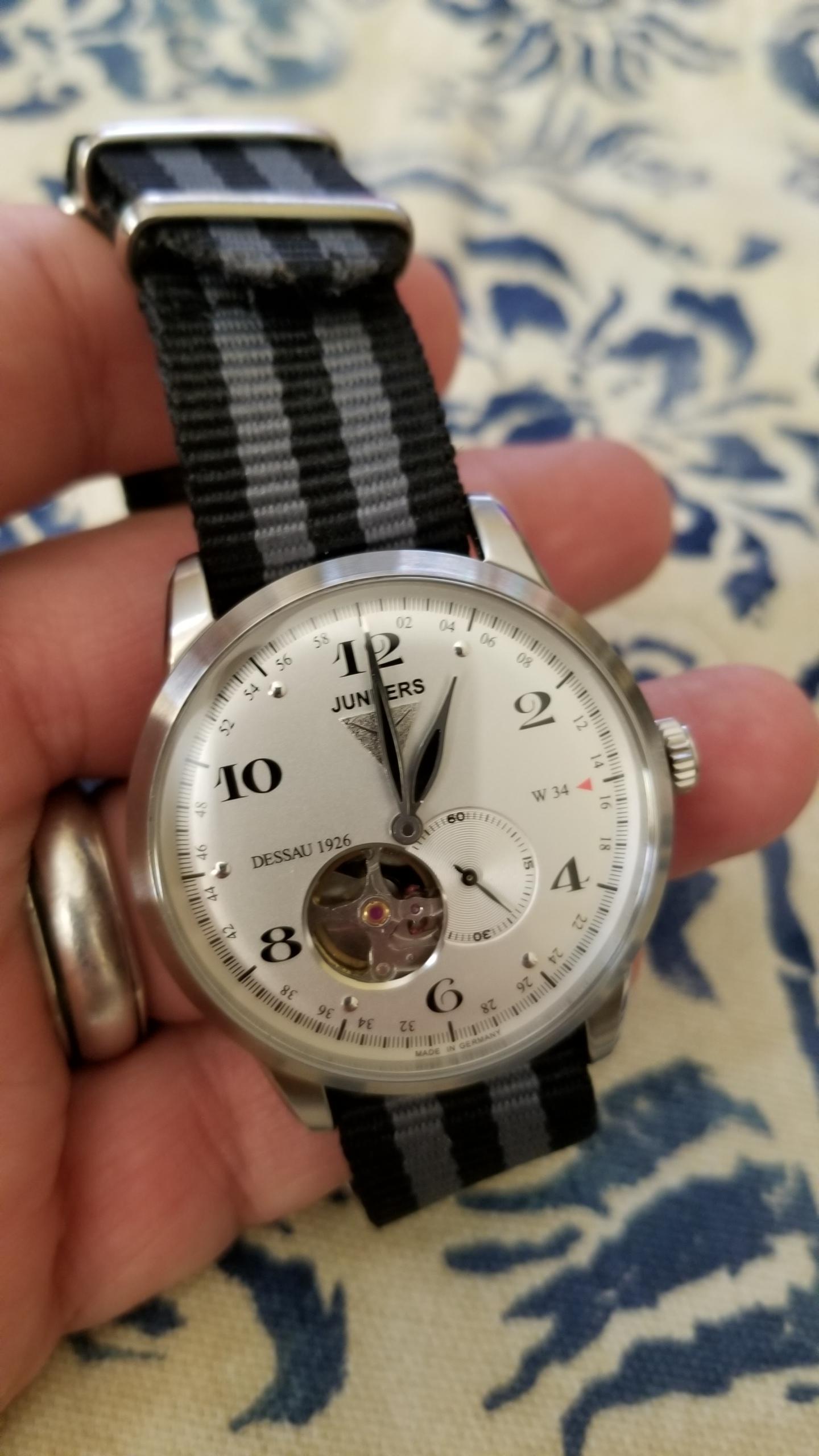 WTS]Junkers Dessau 1926 flatline Ref. 6360-4 $200 | WatchCharts
