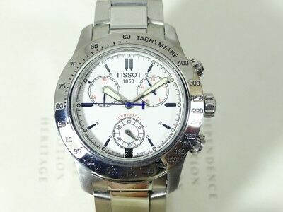 AUTHENTIC TISSOT 1853 CHRONOGRAPH MICHAEL OWEN 2003 QUARTZ MEN S