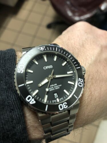 Oris aquis matte on sale black